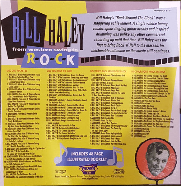 USED 4CD - Bill Haley – From Western Swing To Rock