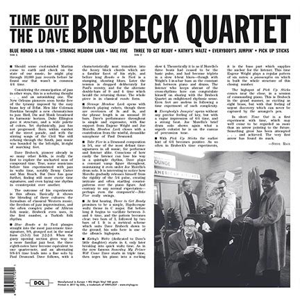 LP - Dave Brubeck - Time Out