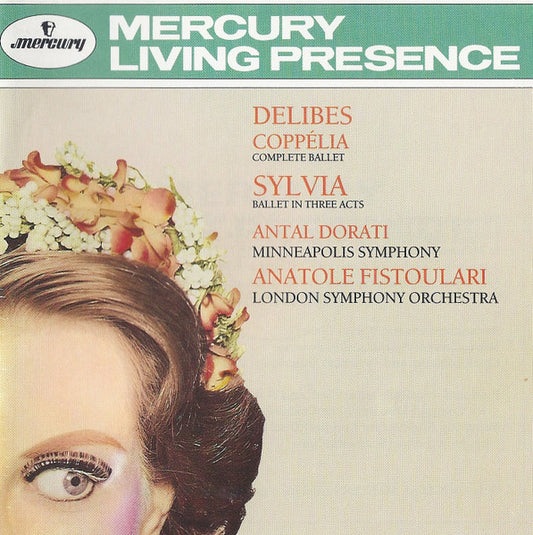 USED 3CD - Delibes, Fistoulari, Dorati – Sylvia & Coppélia