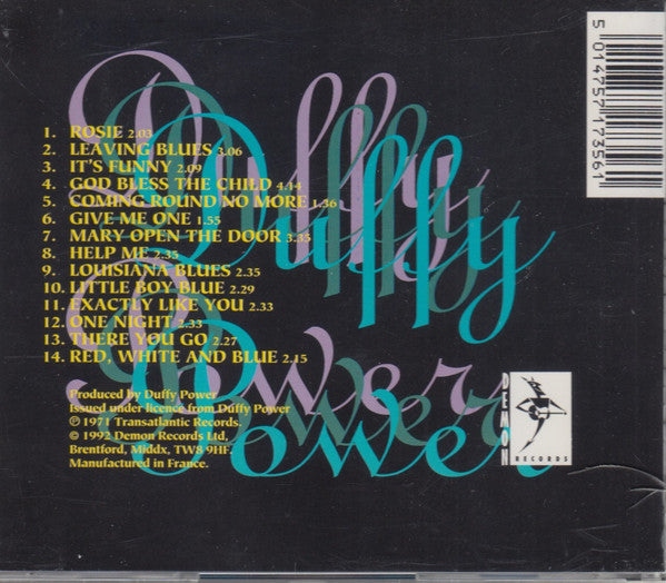 USED CD - Duffy Power – Little Boy Blue