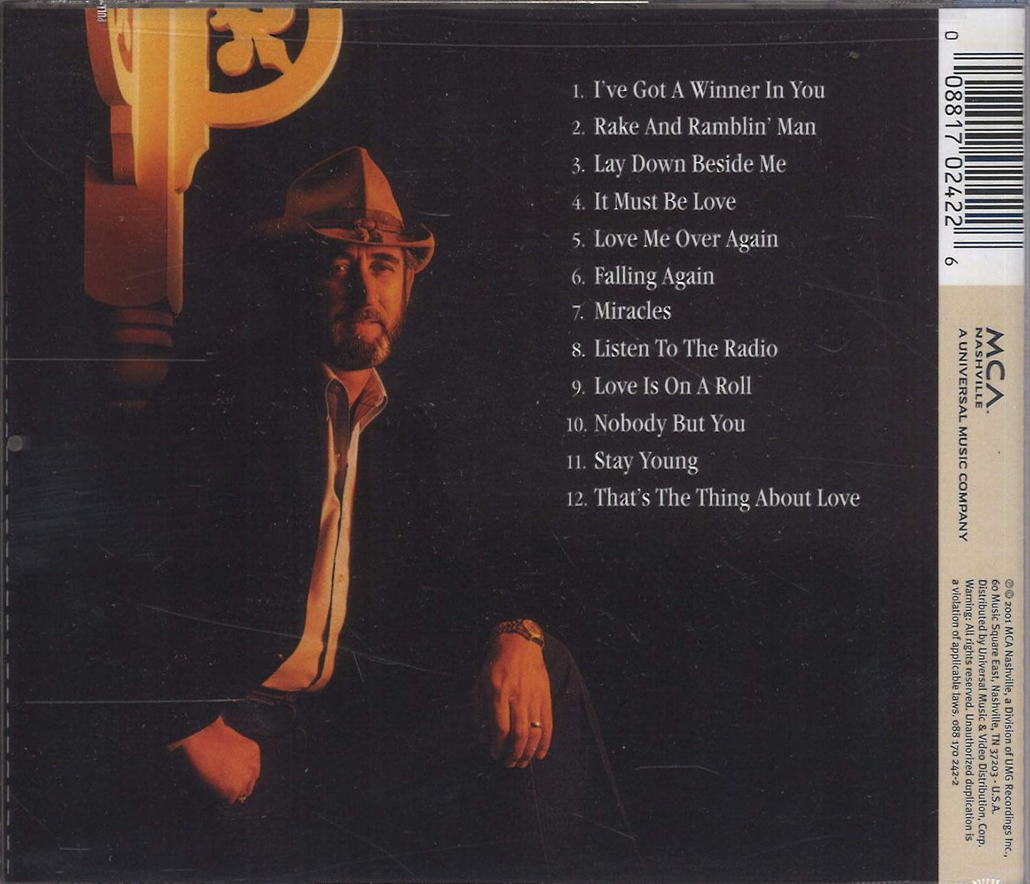 USED CD - Don Williams – The Best Of Don Williams Volume 2