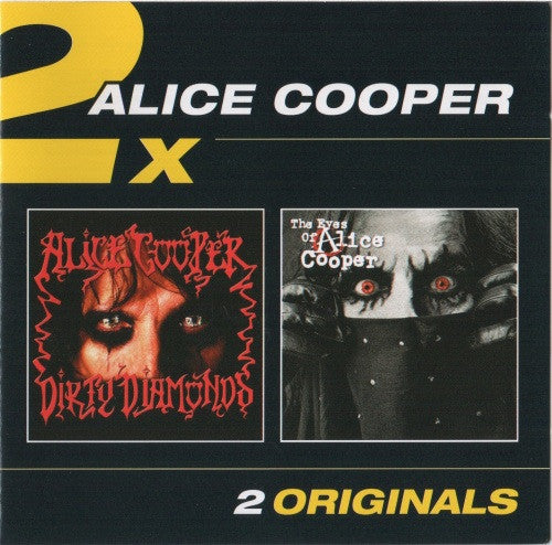 USED 2CD - Alice Cooper – Dirty Diamonds / The Eyes Of Alice Cooper