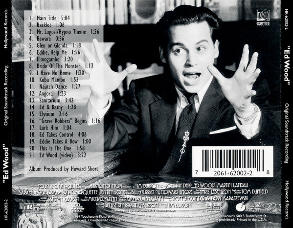 USED CD - Howard Shore – Ed Wood (Original Soundtrack Recording)