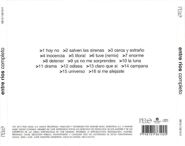 USED CD - Entre Ríos – Completo