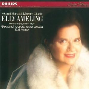 USED CD - Elly Ameling, Kurt Masur, Gewandhausorchester Leipzig – Vivaldi • Handel • Mozart • Gluck