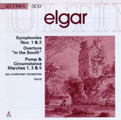 USED 2CD - BBC Symphony Orchestra, Andrew Davis – Elgar: Symphonies Nos. 1 & 2 - Davis