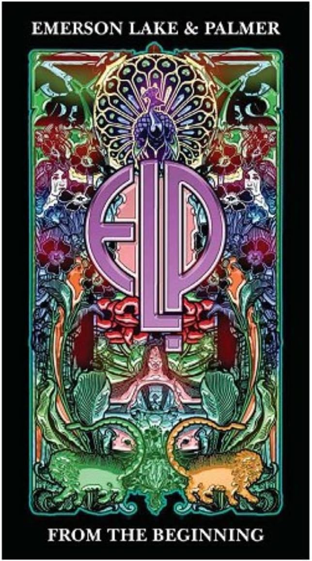 USED 5CD/DVD - Emerson Lake & Palmer – From The Beginning (PAL DVD)