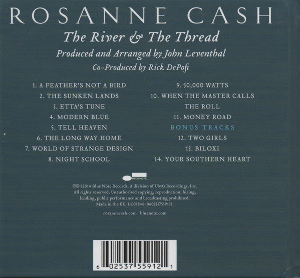 USED CD - Rosanne Cash – The River & The Thread