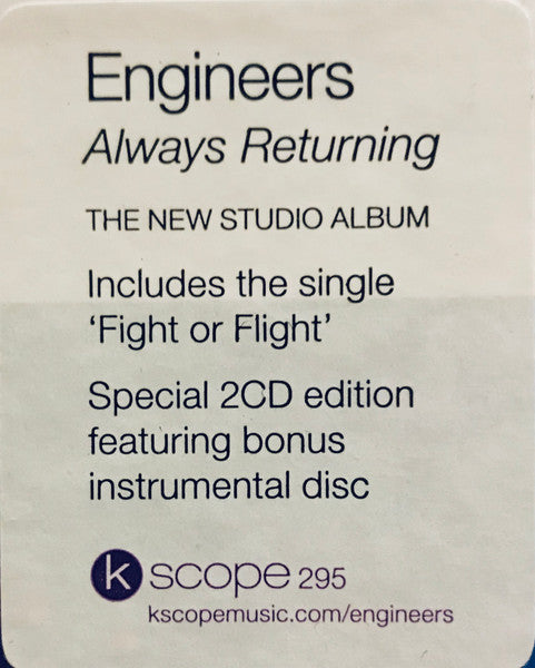 2 CD - Engineers – Always Returning
