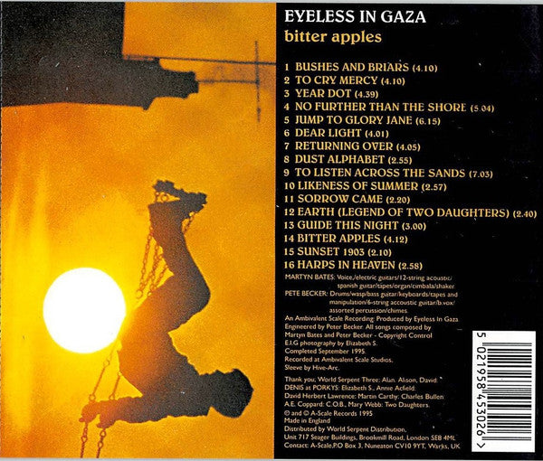 USED CD - Eyeless In Gaza – Bitter Apples
