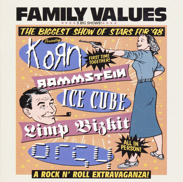 USED CD - Various – Family Values Tour '98