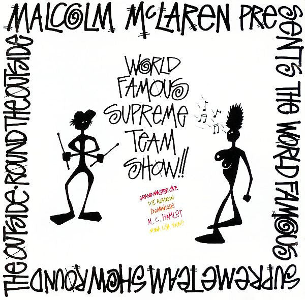 USED CD - Malcolm McLaren Presents The World Famous Supreme Team Show – Round The Outside! Round The Outside!