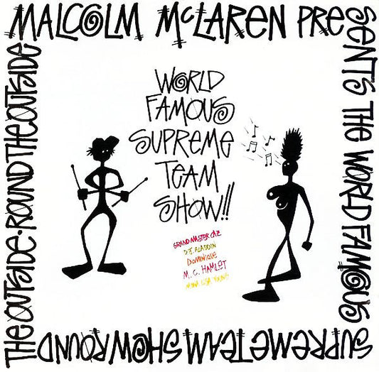 USED CD - Malcolm McLaren Presents The World Famous Supreme Team Show – Round The Outside! Round The Outside!