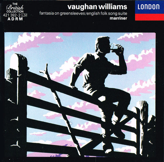 USED CD - Vaughan Williams, Marriner – Fantasia On Greensleeves / English Folk Song Suite