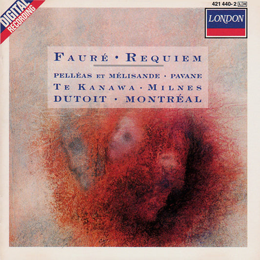 USED CD - Fauré, Te Kanawa · Milnes, Dutoit · Montréal – Requiem · Pelléas Et Mélisande · Pavane