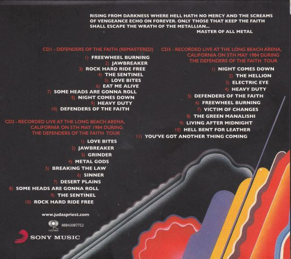 USED 3CD - Judas Priest - Defenders Of The Faith
