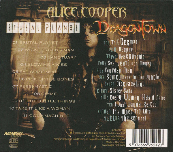 USED 2CD - Alice Cooper – Brutal Planet / Dragontown