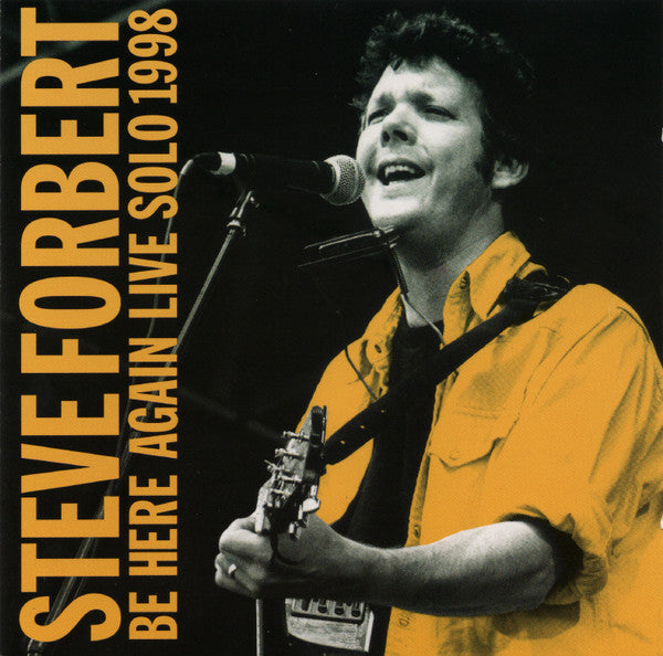 USED CD - Steve Forbert – Be Here Again Live Solo 1998