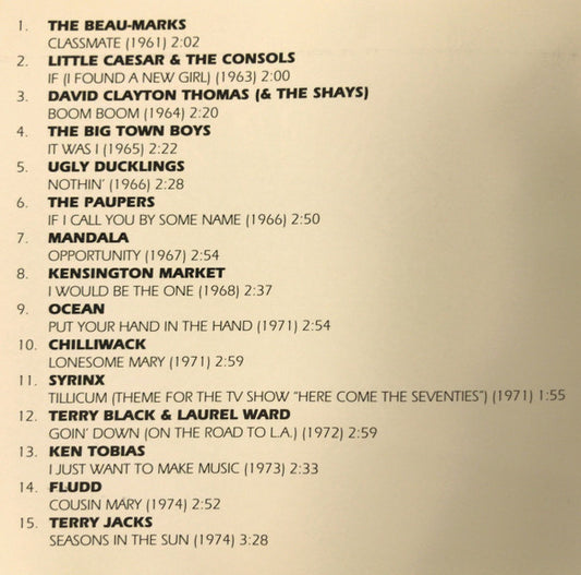 USED CD - Various – Made In Canada: Our Rock 'N' Roll History - Volume 4: More Great Stuff (1961-1974)