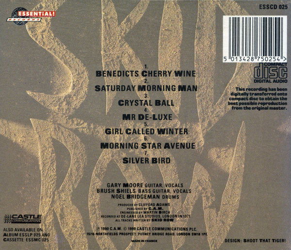 USED CD - Skid Row – Gary Moore / Brush Shiels / Noel Bridgeman