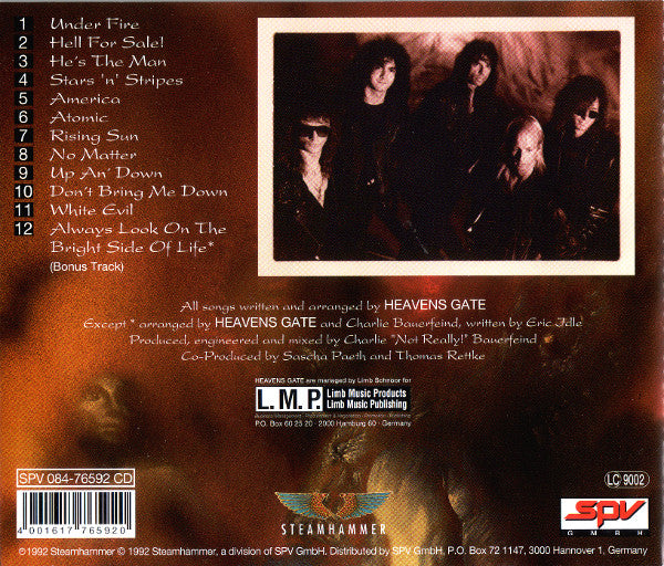 USED CD - Heavens Gate – Hell For Sale!