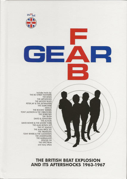 USED 6CD - Various – Fab Gear (The British Beat Explosion And Its Aftershocks 1963-1967)