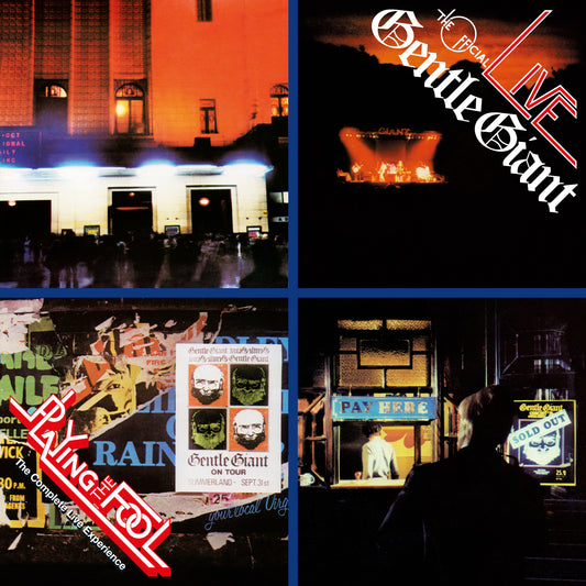 2CD/BluRay - Gentle Giant - Playing The Fool: The Complete Live Experience