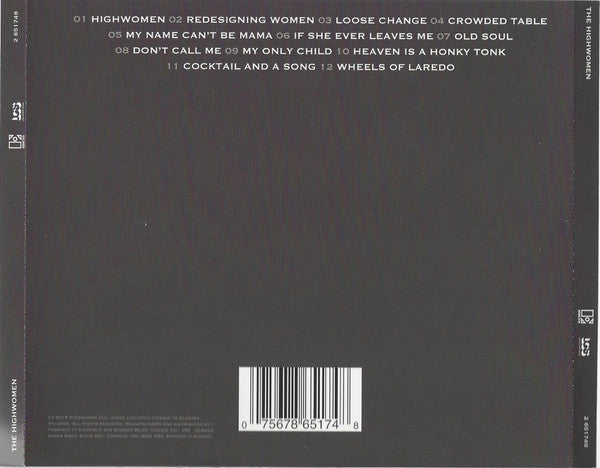 USED CD - The Highwomen – The Highwomen