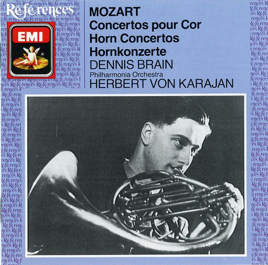 USED CD - Mozart, Dennis Brain, Herbert von Karajan, Philharmonia Orchestra – Horn Concertos