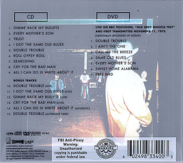 USED 2CD - Lynyrd Skynyrd – Gimme Back My Bullets