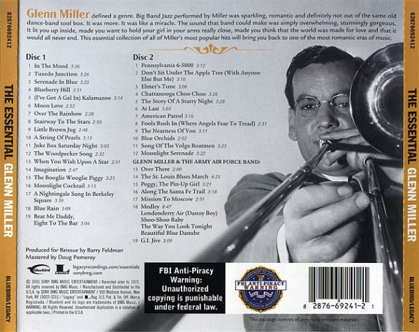 USED 2CD - Glenn Miller – The Essential Glenn Miller