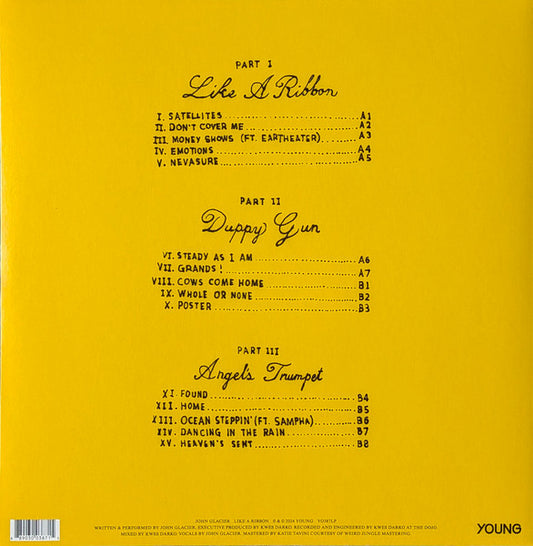 LP - John Glacier – Like A Ribbon