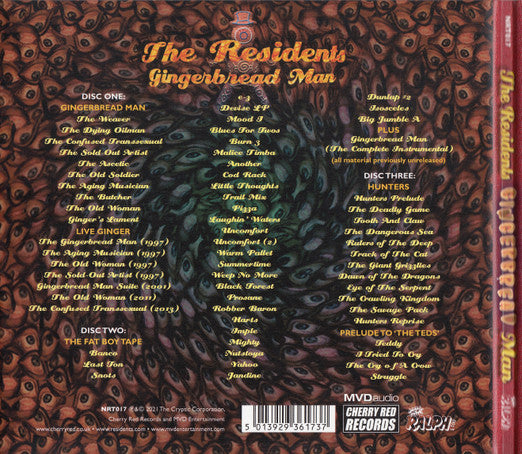 3CD - The Residents – Gingerbread Man