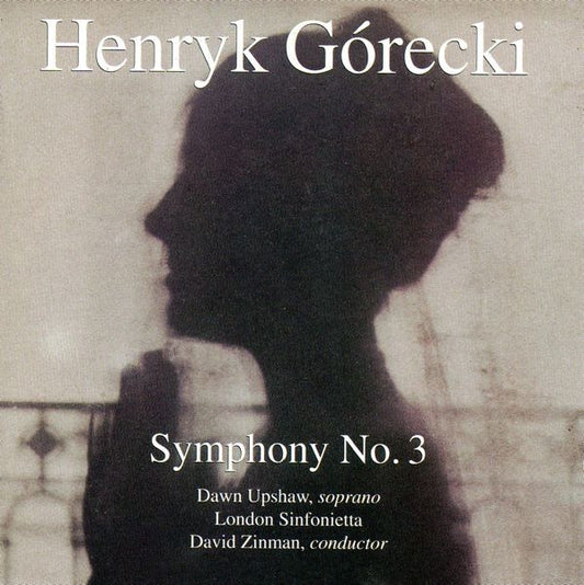 USED CD - Henryk Górecki / Dawn Upshaw, London Sinfonietta, David Zinman – Symphony No. 3
