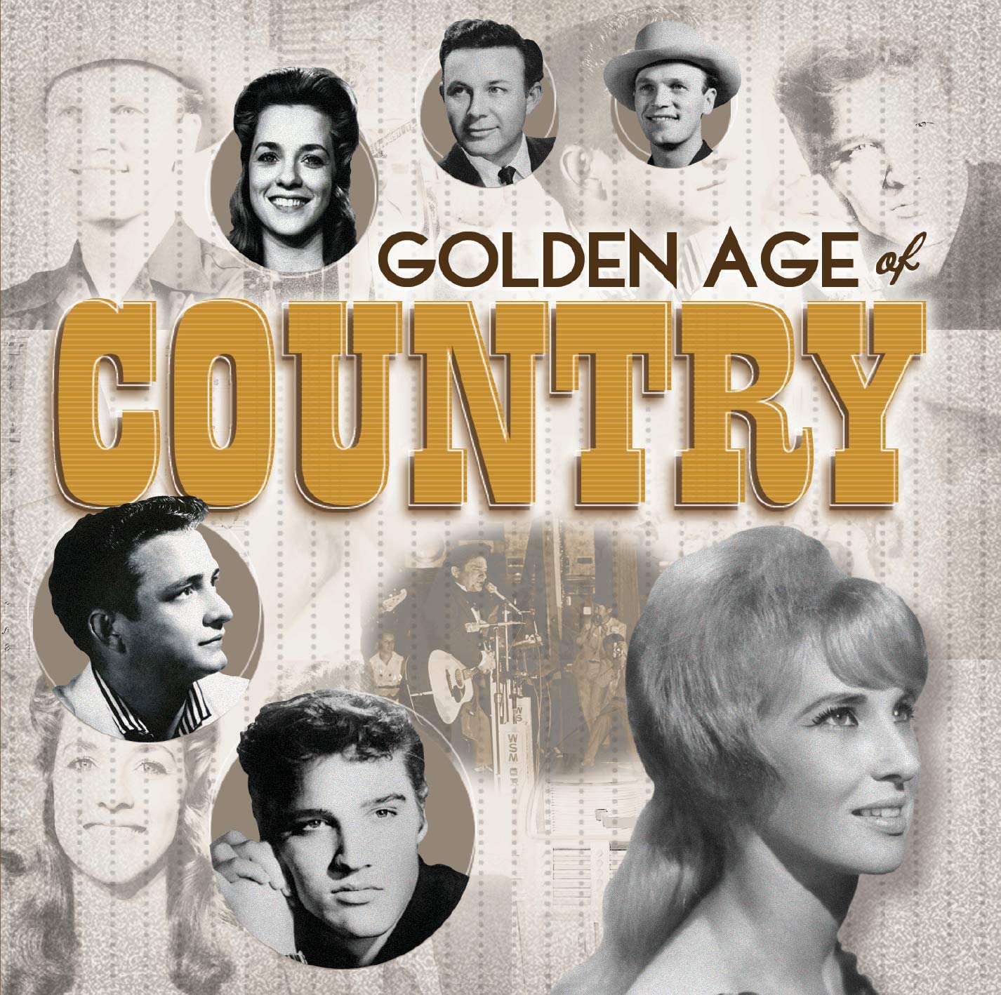 2CD - Golden Age of Country: Ring of Fire