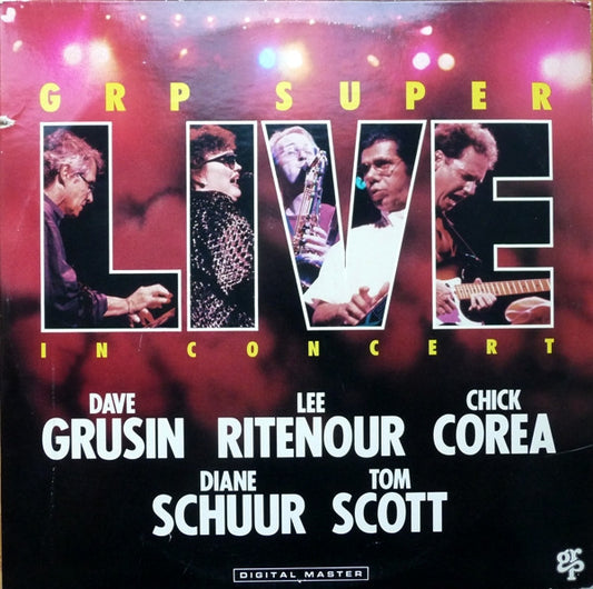 USED 2CD - Dave Grusin / Lee Ritenour / Chick Corea / Diane Schuur / Tom Scott – GRP Super Live In Concert