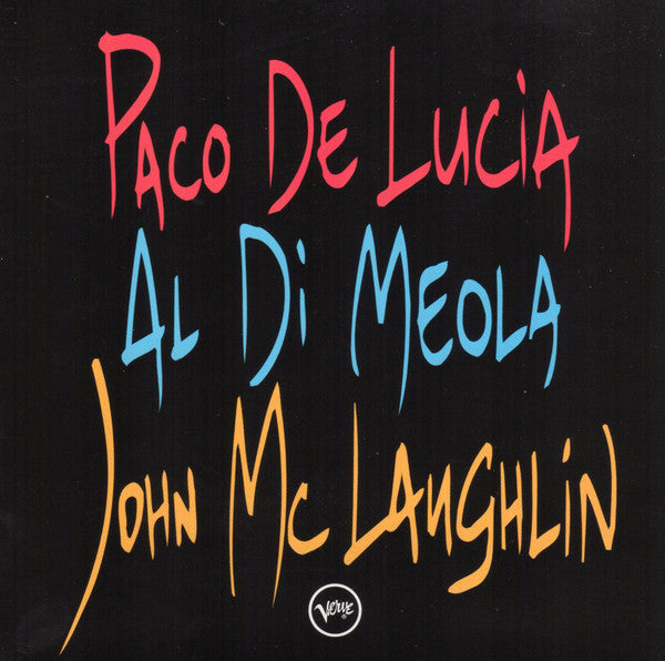 USED CD - Paco De Lucía, Al Di Meola, John McLaughlin – The Guitar Trio