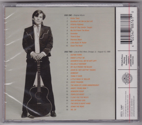 USED 2CD - Steve Earle – Guitar Town