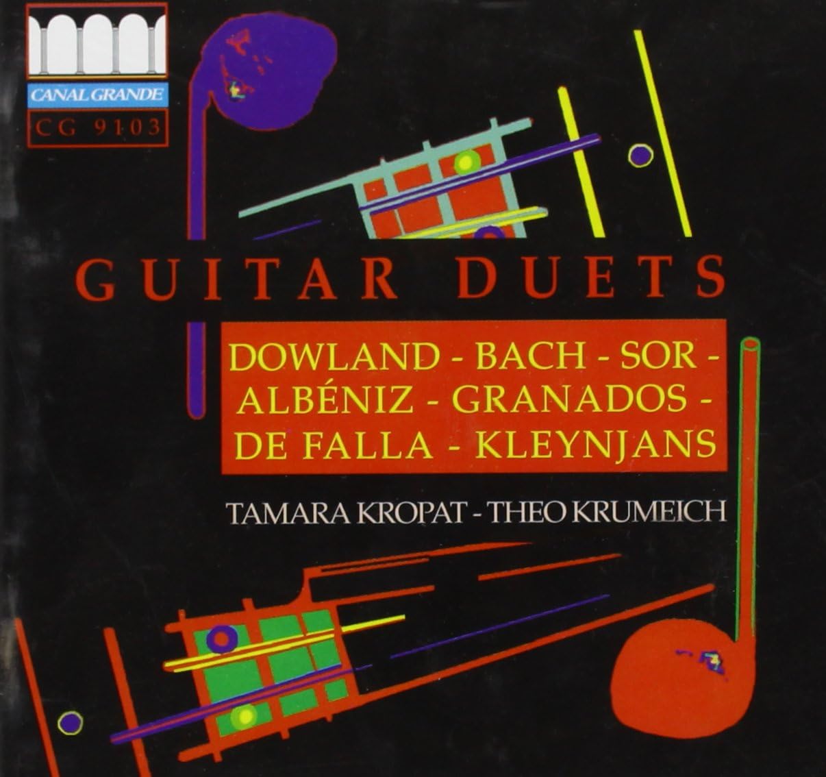 CD - Tamara Kropat & Theo Krumeich - Guitar Duets