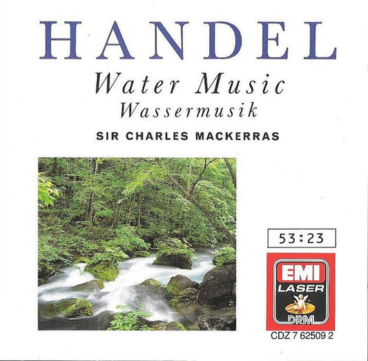 USED CD - Handel / Sir Charles Mackerras – Water Music - Wassermusik