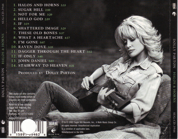 USED CD - Dolly Parton – Halos & Horns