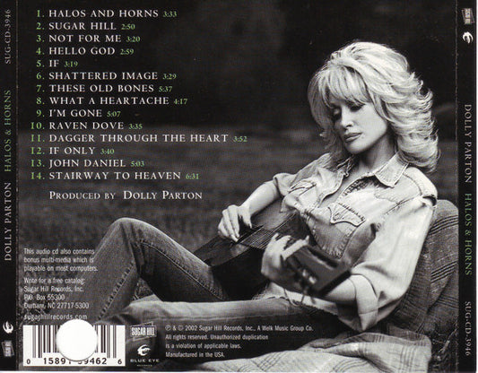 USED CD - Dolly Parton – Halos & Horns