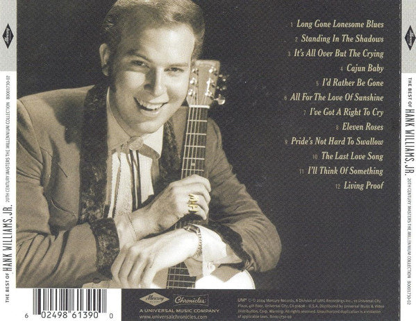 USED CD - Hank Williams, Jr. – The Best Of Hank Williams, Jr.