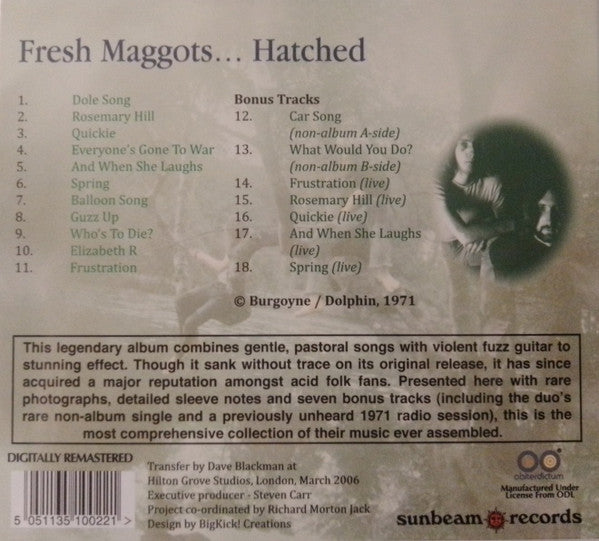 USED CD - Fresh Maggots – Fresh Maggots... Hatched