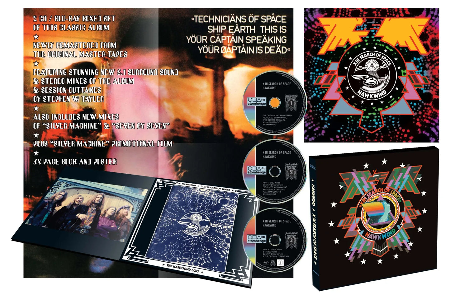 2CD/BluRay - Hawkwind - In Search Of Space