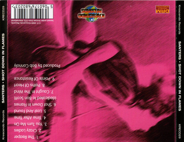 USED CD - Santers – Shot Down In Flames
