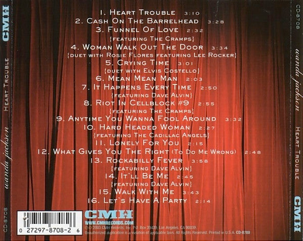 USED CD - Wanda Jackson – Heart Trouble