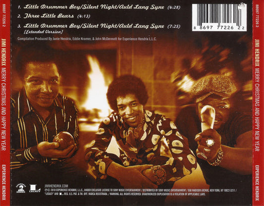 CD - Jimi Hendrix – Merry Christmas And Happy New Year