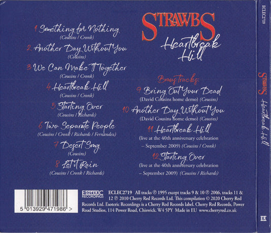 CD - Strawbs – Heartbreak Hill (Extended Edition)