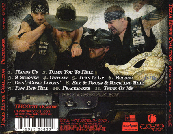 USED CD - Texas Hippie Coalition – Peacemaker